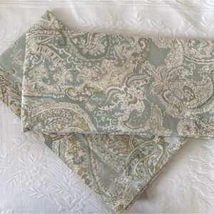Pottery Barn Sienna Euro Paisley Pillow Shams-Set of Two